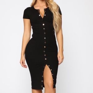 WHITE Fashion Nova Dress